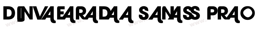Diverda Sans Pro Reg字体转换
